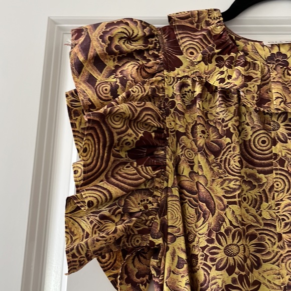 Elsie Tiered Floral Waist-Tie Midi Dress - Picture 8 of 11